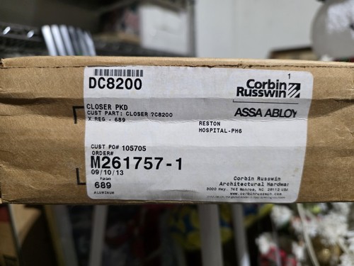 Corbin russwin dc8200 689 - russwin,