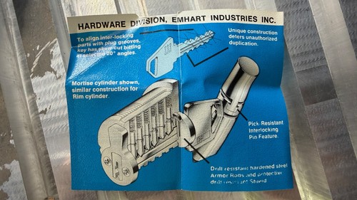 Russwin emhart lfic - lfic, combinated